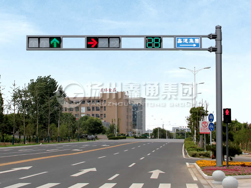 XHDG-001，八棱立桿框架信號燈桿