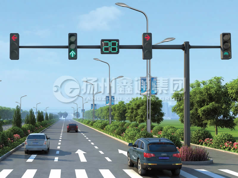 XHDG-005，T型信號燈桿